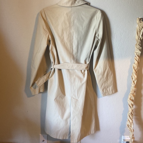 Zara Beige Belted Trench Coat - Picture 3 of 3